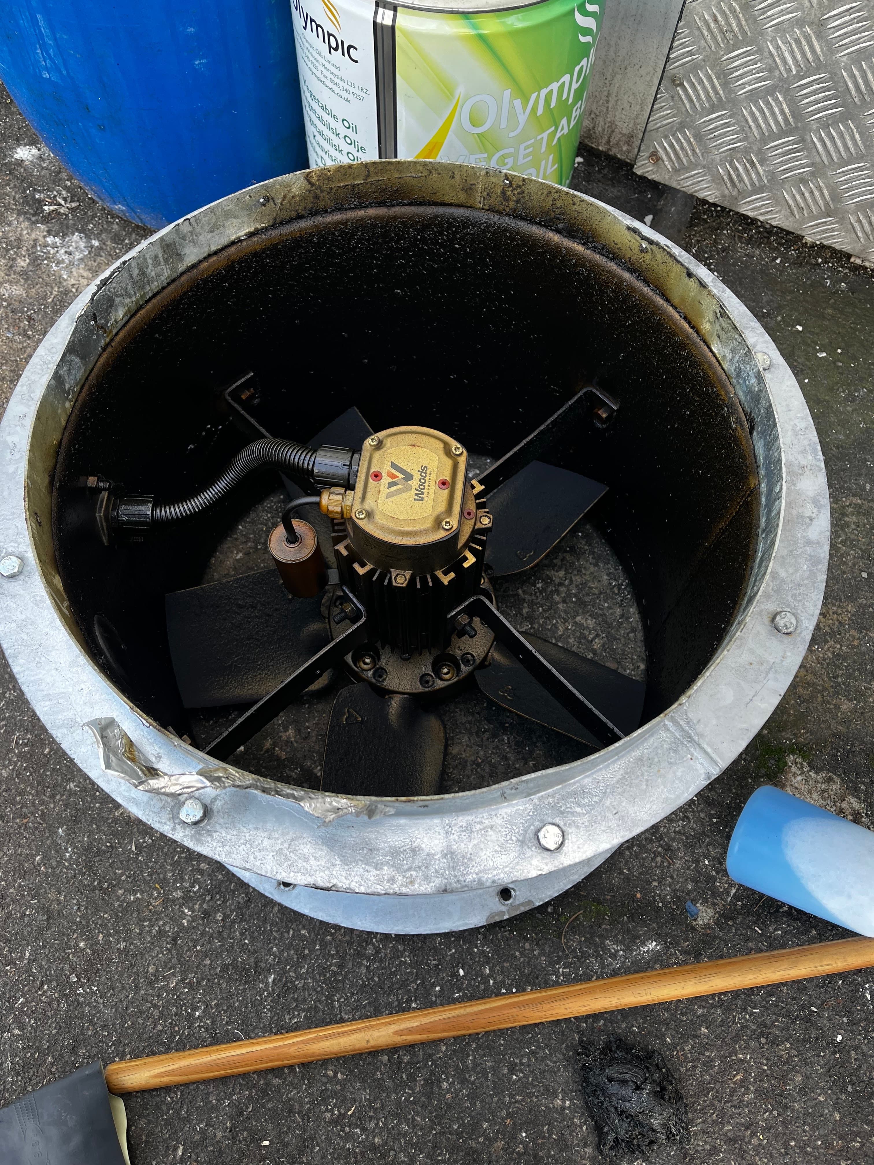 CAN Electrical Contractors Limited commercial fan service image accompanying fault finding Leeds guidance